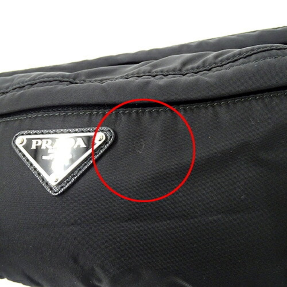 PRADA Women's and Men's Body Bags, Waist Nylon, Black - Picture 11 of 13